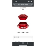 Chris King Inset 7 Taper ZS44/EC44. Model steel gravel bike.