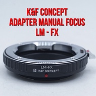K&F Concept KNF Lens Adapter | LM - FX | Leica ML/M Lens to Lenses to Body Camera Fuji Film FX Fujif