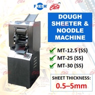 FRESH 0.5MM TO 5MM THICKNESS MT-12.5 MT-25 MT-30 DOUGH SHEETER & NOODLE PASTA RAMEN MACHINE MESIN ME
