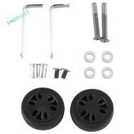 1Set 50X15mm Luggage Wheels Replacement Wheels Luggage Wheel Universal 6mm 8mm Resistant PU Caster S