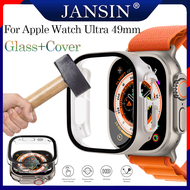 ตัวเรือน + กระจก สำหรับ Apple Watch Ultra 49mm เคสกันรอยหน้าจอ เคส สำหรับ apple watch series Ultra เ