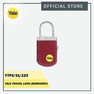 Yale YP3/31/123 Luggage Travel Lock