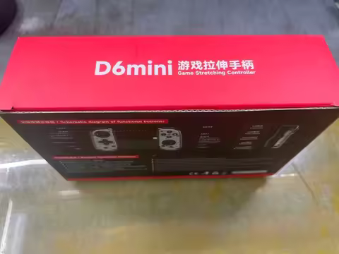 BSP D6 mini Wireless Gaming Stretching Controller for Switch/PC/Android/iOS Hall Joysticks Foldable 