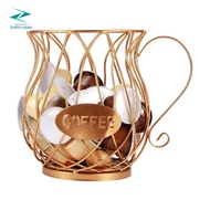 Coffee Capsule Pod Storage Basket,Countertop Kitchen Storage Holder for Tassimo,Nespresso,Dolce-Gust