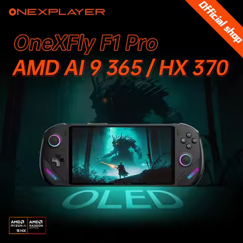 OneXPlayer OneXFly F1 ProStorage M.2 2280(NVMe), PCle 4.0*4 Display screen 7 inch 12600mAH 48Wh 65W