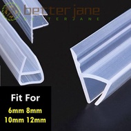 BETTER-JANE 1M 6-12mm F U h Shape Sealing Strips Home & Living Bath Screen Home Improvement Glass Do