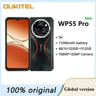 【Official shop】OUKITEL WP55 PRO 5G Mobies 48GB+512GB 11000mAh 33W Fast Charging 15.3mm Ultra-Slim De
