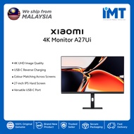 Xiaomi 4K Monitor A27Ui | 3 Years Official Warranty | 4K UHD Image Quality | 27" IPS Hard Screen