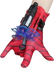 allflash Spider Gloves Man Web Shooter for Kids, Launcher Spider Kids Plastic Cosplay Glove Hero Movie Launcher Wrist Toy Set Funny Decorate Children Funny Educational Toys