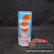 MINUMAN KOPI INSTAN KALENG NESCAFE CARAMEL MACCHIATO 220ML