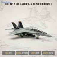 Sun 1:72 F18 VF103 Grumman Tomcat Replica Highly Detailed Super Hornet Fighter Jet Model for Desktop