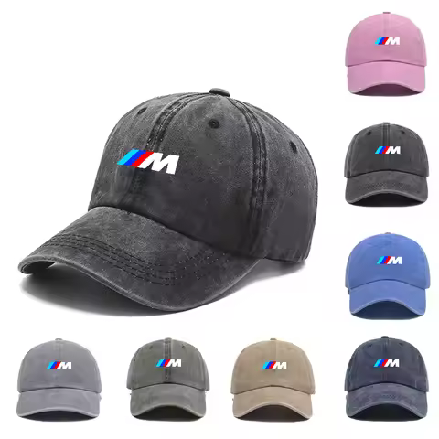 Car Emblem Baseball Cap Sports Sun Hat Adjustable Couples Casual Hats for BMW M E90 E60 F18 E46 F30 