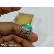 Cincin Batu Kalimaya/Opal Lab Created high Quality gred AA