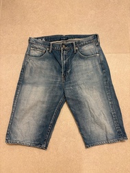 Visvim  99D4男裝牛仔短褲