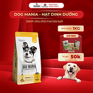[ 1KG /2.4KG / 5KG ] - Thức ăn hạt cho chó mọi lứa tuổi DOG MANIA PREMIUM