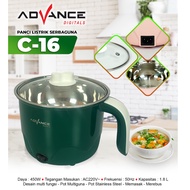 Advance Multifunction Electric Pot c16 1.5l jumbo steamer Electric Pot