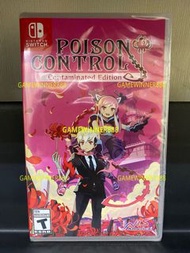 全新 Switch NS遊戲 毒物控制 特典版 Poison Control [Contaminated Editon] 美版英文版