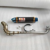 Exhaust REDLEO 38mm LC135 / Y15 / Y15zr / RS150 / Raider150 / Ex5 / Wave / Legend / SRL / Kriss