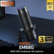 Godox Microphone EM68G RGB USB Condenser Microphone สำหรับ Live streame Video - รับประกันศูนย์ Godox
