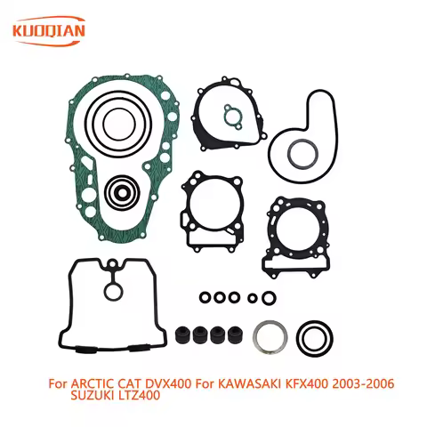 Complete Gasket Kit Set Top and Bottom End Fit for Suzuki LTZ400 Z400 LTZ 400 Qu G88A