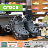 [ลิขสิทธิ์แท้] CROCS Mega Crush Clog ฮิตสุด รองเท้า ครอคส์ ผู้หญิง พื้นหนา 6.8ซม.