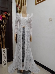 KEBAYA PENGANTIN KEBAYA AKAD KEBAYA PUTIH KEBAYA KUTU BARU