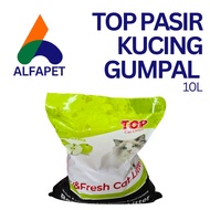 Pasir kucing gumpal Top 10L