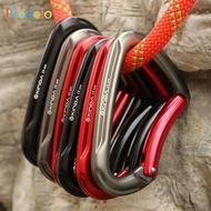[Predolo] High Strength Aluminum Carabiners Keychain D Shape Solid D-Ring Keyring