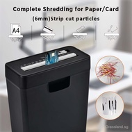 Household desktop shredder, office document strip shredder, electric small fully automatic A4Crusher