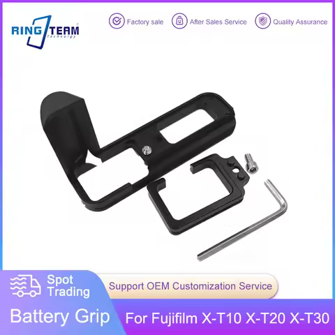 XT10 XT20 XT30 Vertical Quick Release L Plate Bracket Grip for Fujifilm X-T10 X-T20 X-T30 Camera RRS