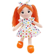 June Garden 18" Snuggle Cuties Bella - Soft Cuddly Plush Doll Gift for Girls - Huggable Rag Doll - O