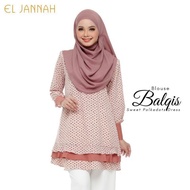BLOUSE BALQIS (EL JANNAH) Polkadot ruffles