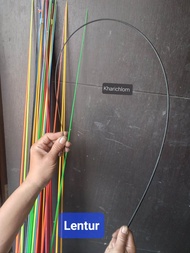 Stik Fiber lentur bahan Joran Pancing Wader/Beunteur, Uceng, Udang, Paray, Nilem & Ikan kecil lain B