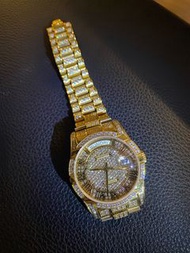 勞斯丹頓 24K 日誌型  蠔式 勞力士 總統錶 金錶 鑽錶 Rolex