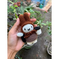 Miffy Crochet Keychain | Bag Charm | Crochet Keychain