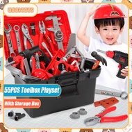 kids Toolbox screw Set  Toys Diy Montessori toys play house for kids  Simulation Electric Drill