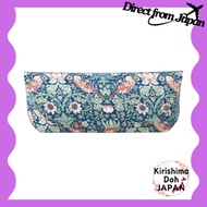 DDintex FLORET LONDON Eyeglass Case 02 Strawberry Sea Green [Uses Liberty Print] [Direct from Japan]
