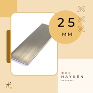 Hayken Aluminium Flat Bar Aluminium Plate Sheet (25mm)