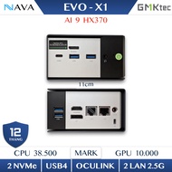 Mini PC GMKtec EVO X1 32GB/1TB Ryzen AI 9 HX 370 |890M DDR5 eGPU GMK HX370 mạnh mẽ thiết kế độc đáo