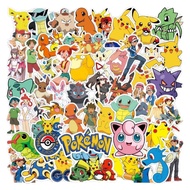 Pokemon Stickers Cartoons Lightning-Power Animals Fantasy 90s Game 50pcs Sticker