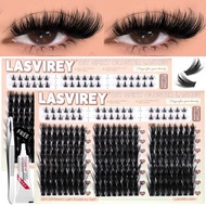 Volume Lash Clusters Spikes Cluster Eyelash Extensions Thick Individuals Wispy Eyelash  Fluffy DIY L