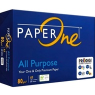 (1 RIM) Paperone A5 HVS Paper 80gr 500 HVS Paper A5 Photocopy Paper/
