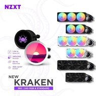 NZXT KRAKEN [ 240 / 360 / 240 RGB / 360 RGB ] AIO Liquid CPU Cooler With LCD Display [BLACK/WHITE]