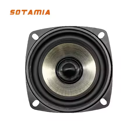 SOTAMIA 1PCS 3 Inch Full Range Speaker 4 8 Ohm 20 Watt External Magnetic Speaker Square Basin Stand 