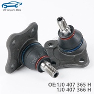 2PCS 1J0407365H 1J0407366H Suspension Control Arm Ball Head For VW Jetta BORA GOLF MK4 Beetle 1J0 40