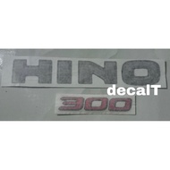Hino 300 Sticker Hino Truck. Hino 300 Stamp for Hino Truck Head