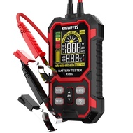 KAIWEETS Car Battery Tester, 12V/24V Automotive Battery Diagnostic Tool, 50-2000 CCA Load Capacity, 