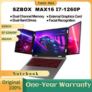 MAX16 i7-12700H 16" +10.5" Three Screen Laptop DDR4 3200MHz Dual Channels and Facial Recognition