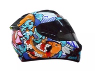 NHK HELMET RACE PRO KOI (SINGLE VISOR) FULL FACE HELMETKBH