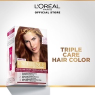 L'Oreal Paris Excellence Creme Triple Care Hair Color - #5.35 Chocolate Brown, Water Permeable